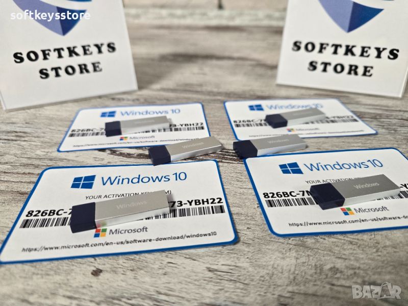 Windows 10 Pro / Home USB Flash + Лиценз (ПРОМО до 31.08.2024), снимка 1