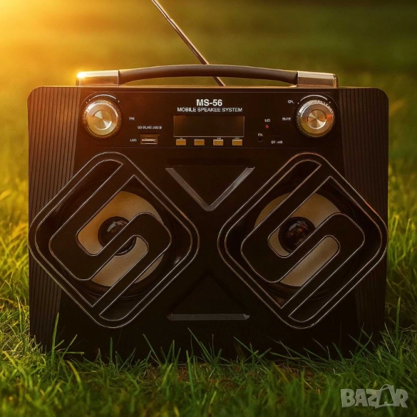 Мобилна колонка MS-56, Mobile Speaker System, снимка 1