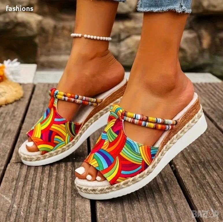 Нови Дамски чехли номер 42,5, снимка 1