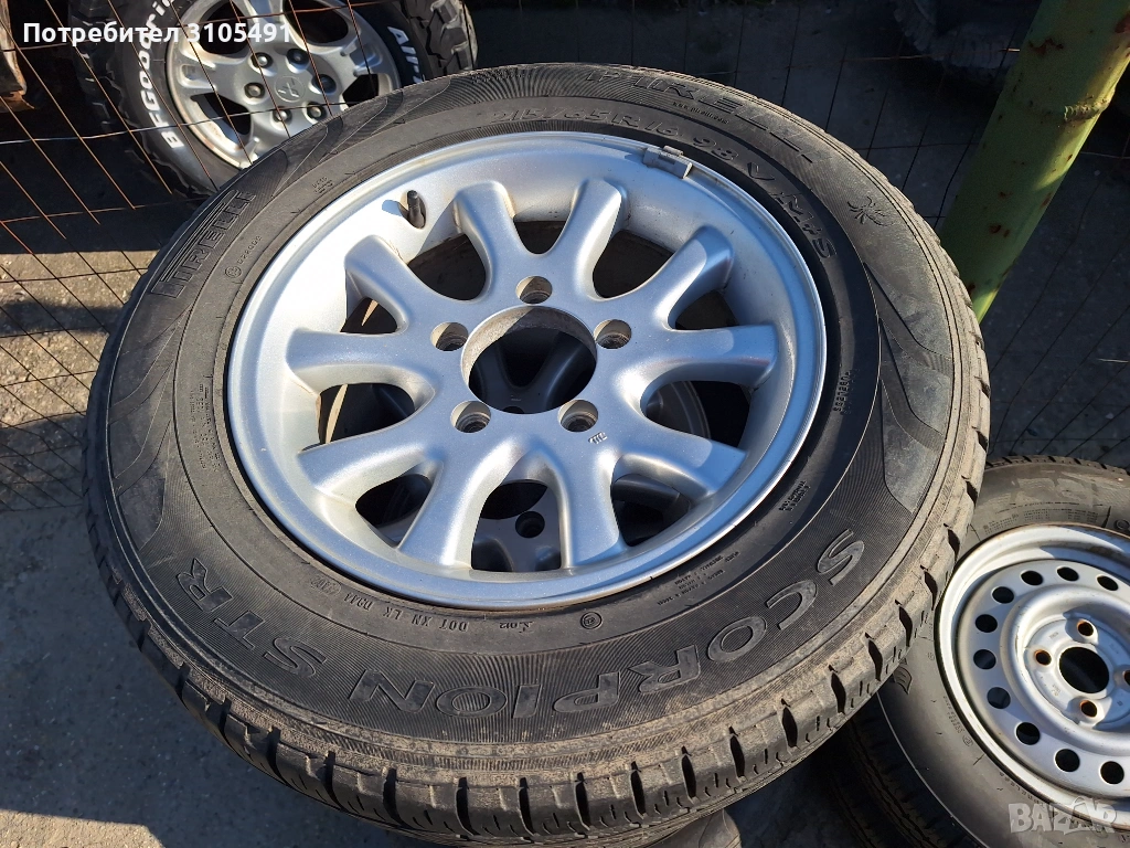 Джанти с гуми 16 цола за Сузуки Витара и други, снимка 1