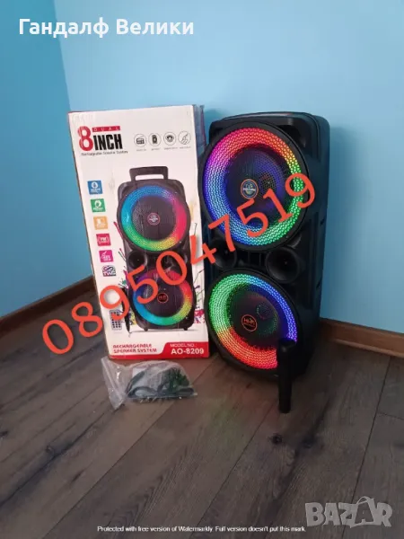 НОВО HI-FI ТОНКОЛОНА 16 инча МЕГА-BASS 2000W, снимка 1