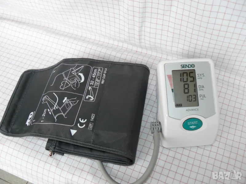 Sendo Advance - японски апарат за кръвно, снимка 1