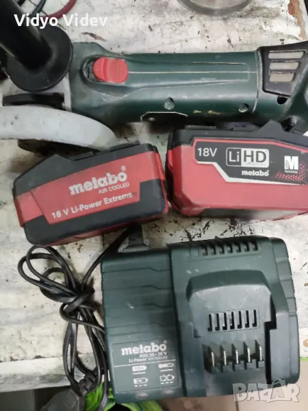 ъглошлайф metabo 18v, снимка 1