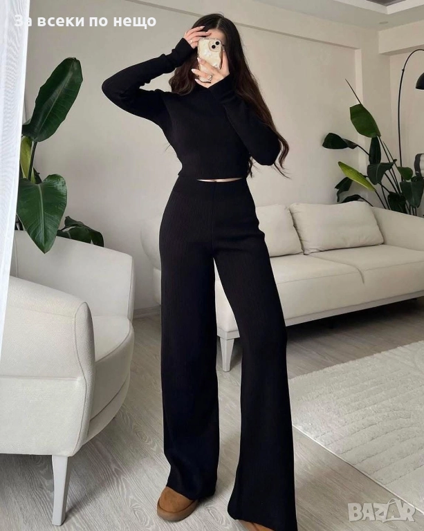 Дамски Комплект Фино Плетиво - 3 Цвята Код EN11, снимка 1