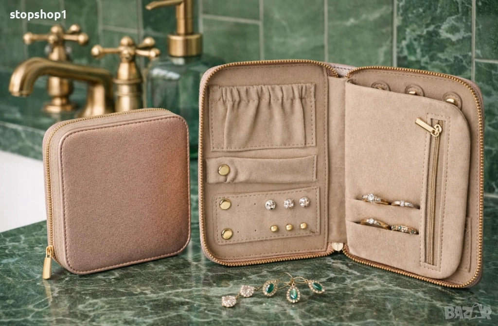  ОРГАНАЙЗЕР ЗА БИЖУТА ЗА ПЪТУВАНЕ, снимка 1