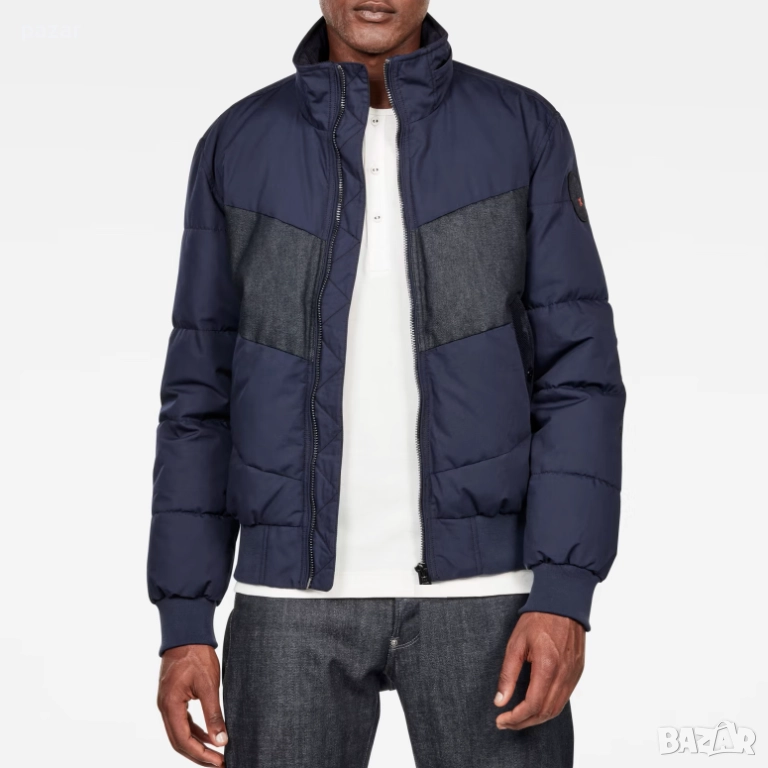 G-star RAW MAX ORE Bomber Оригинално Мъжко Яке Бомбър M, снимка 1