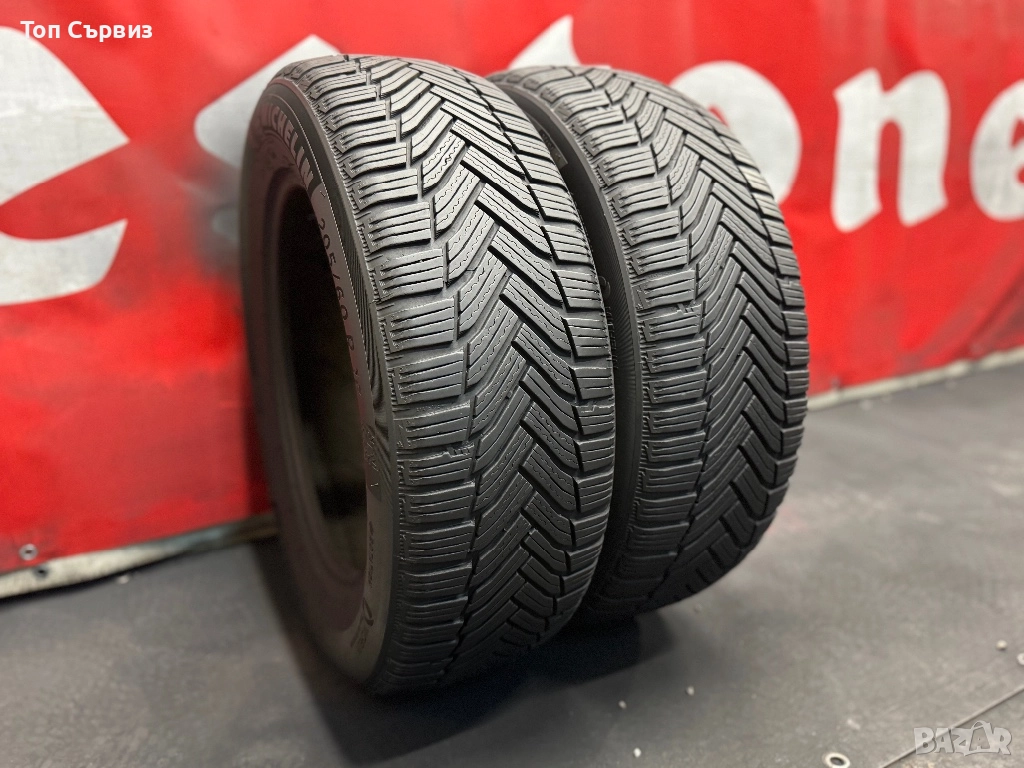205 60 16, Зимни гуми, Michelin Alpin6, 2 броя, снимка 1