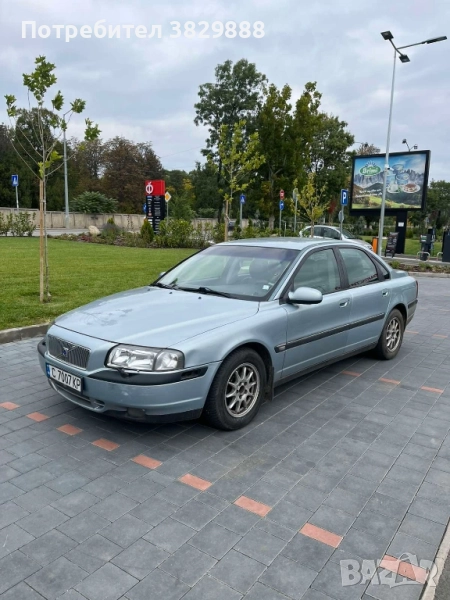 Volvo S80, 2.4L бензин, 140кс, автомат, круиз, мултиволам, кожа, снимка 1