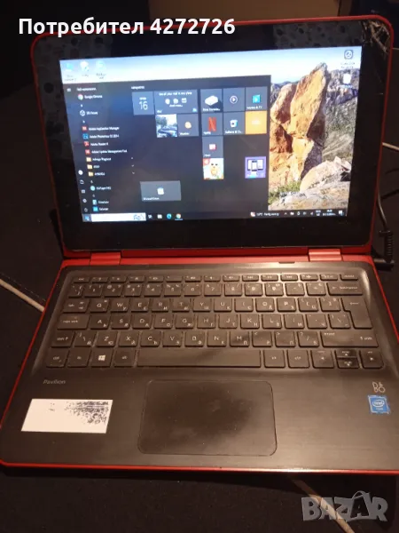 Лаптоп HP Pavilion X360, снимка 1