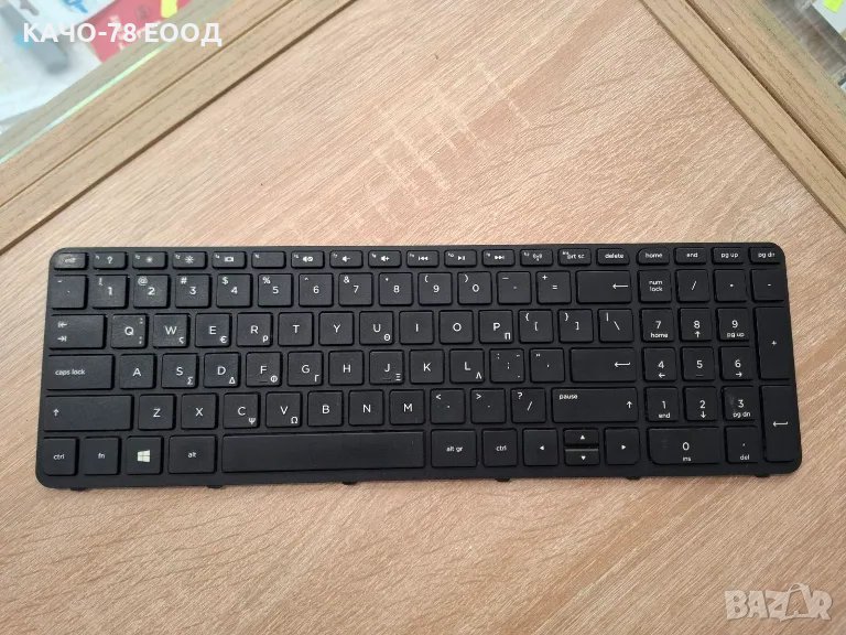 Клавиатура за лаптоп HP Pavilion 15-E 15-N Black Frame Black, снимка 1