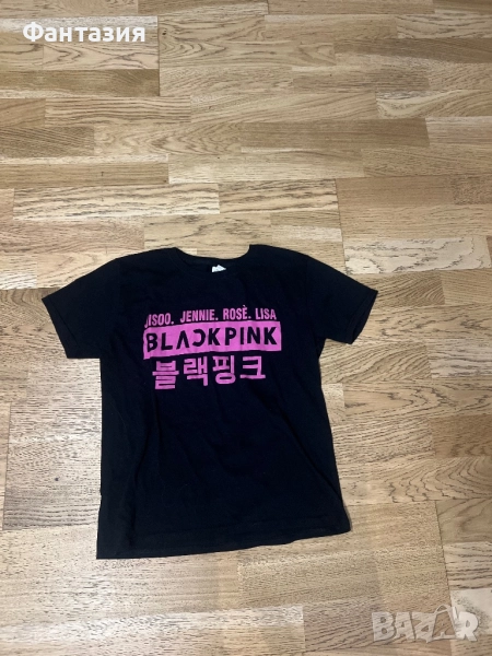 Тениска black pink, снимка 1