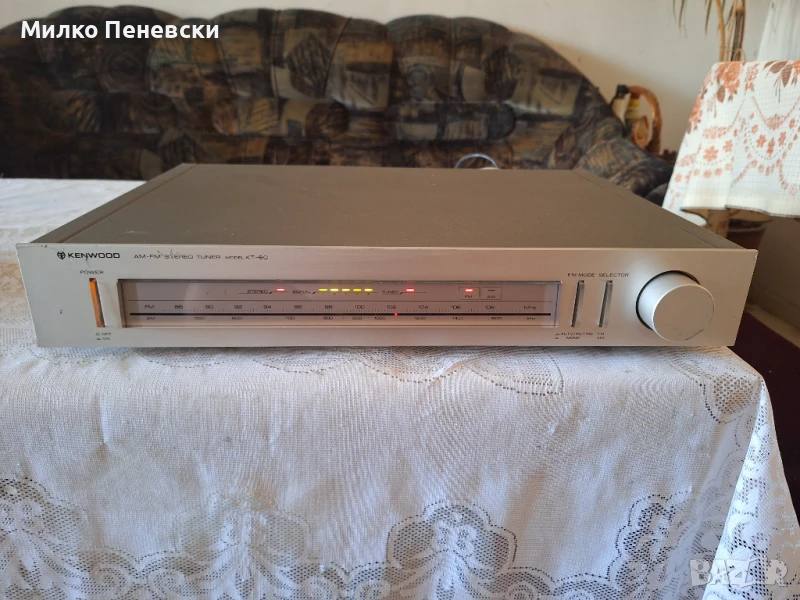 KENWOOD KT 60 STEREO TUNER .MADE IN JAPAN., снимка 1