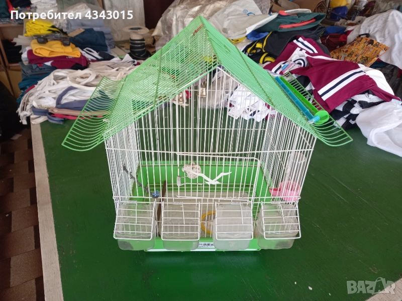 Клетка за папагали и легло за котки и други животни , снимка 1