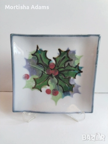 Чинийка- авторска керамика , снимка 1