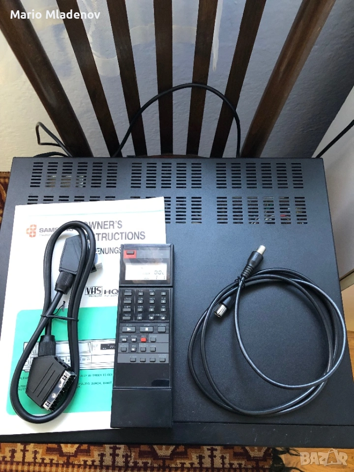 Видео рекордер Samsung SE 9001 vhs, снимка 1