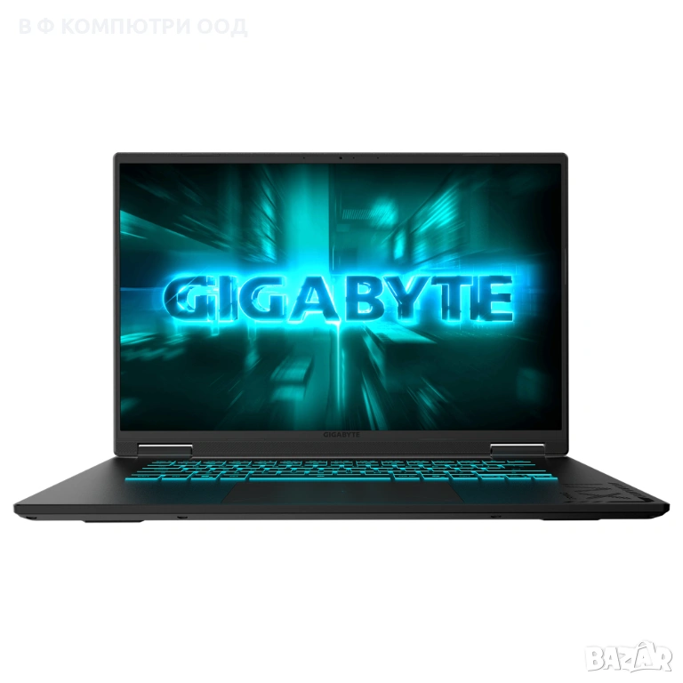 Лаптоп GIGABYTE GAMING A16 3VH - 16" IPS WUXGA 165Hz, AMD Ryzen 7 260, 16GB DDR5, 512GB SSD Gen4, nV, снимка 1