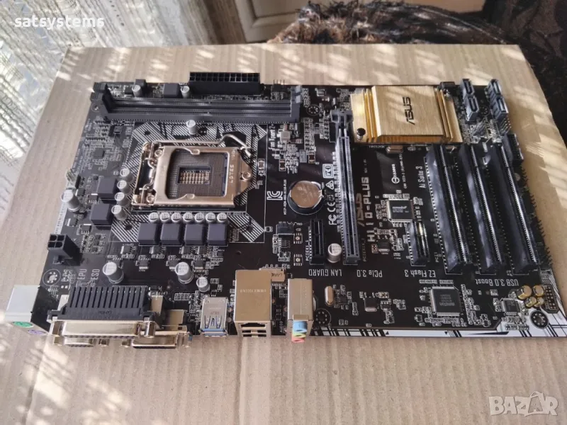 Дънна платка Asus H110-PLUS Socket LGA1151, снимка 1