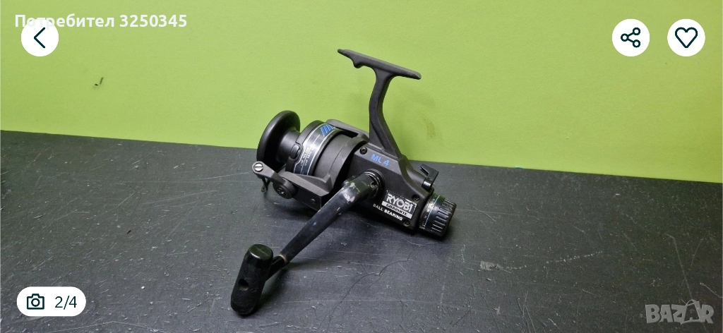 Стара макара за риболов Riobi ml4, снимка 1