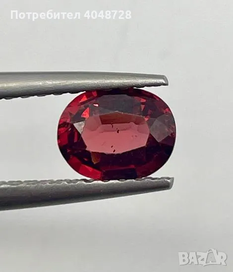 Естествен инвестиционен Пироп гранат 1.66ct., снимка 1