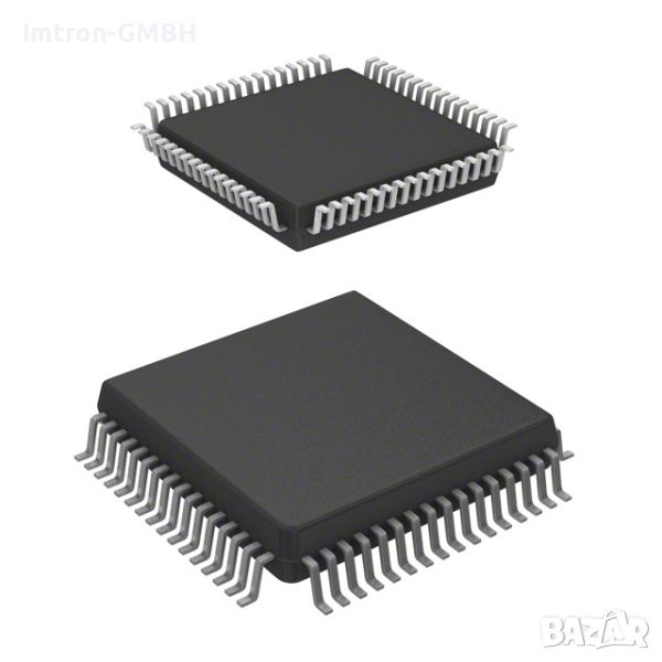 HD64F3687HV  Renesas Electronics Microcontroller IC MCU 16BIT 56KB FLASH 64QFP, снимка 1