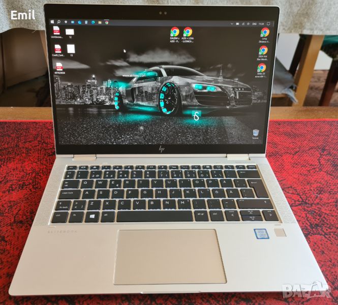 HP EliteBook x360 1030 G3/2 в 1+Чанта+Office 365, снимка 1