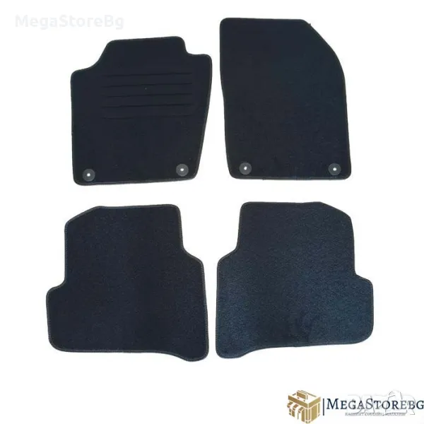 Мокетни стелки за SKODA FABIA 3 III 2014-2021 4 части, снимка 1