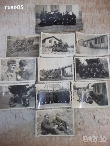 Лот от 11 бр. снимки на войници, снимка 1
