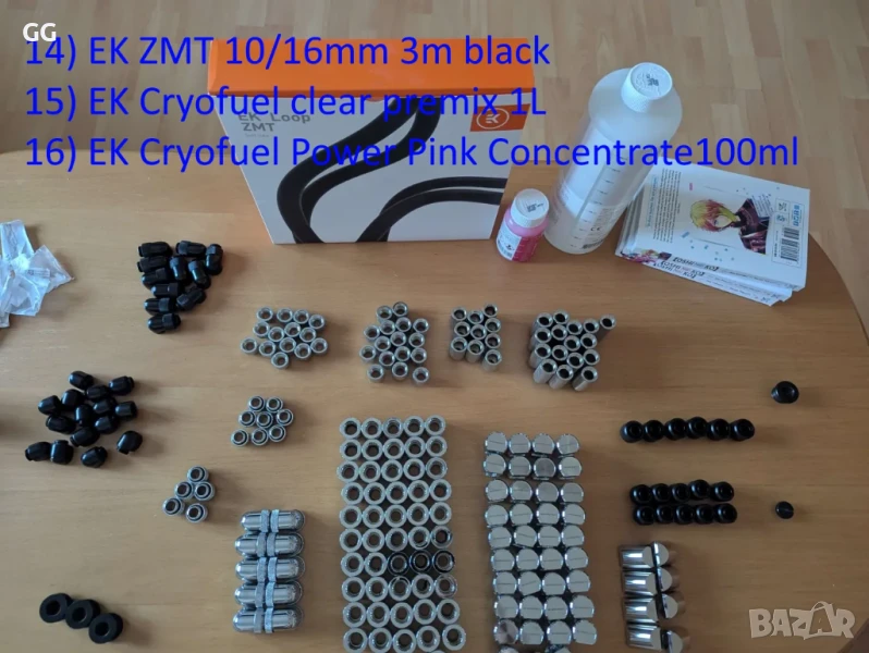 Barrow & EKWB - фитинги за водно, cryofuel течности и ZMT меки връзки, снимка 1