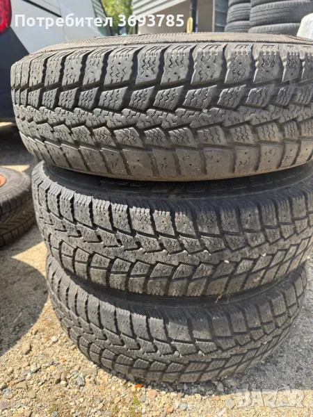 3бр.Гуми 14C 195/75, снимка 1