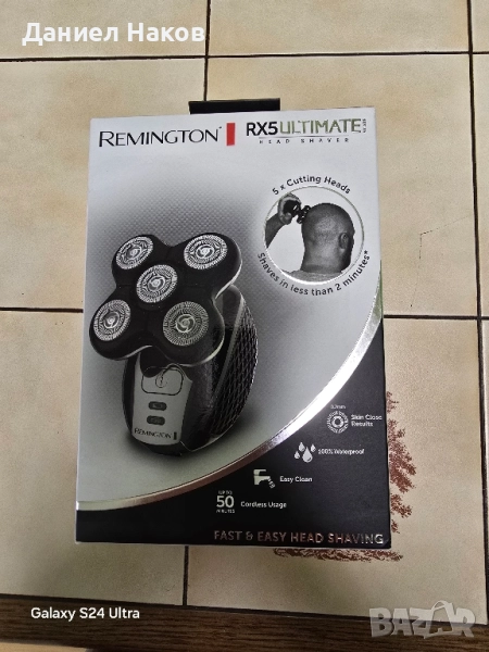 Електрическа самобръсначка Remington Rx5 Ultimate - Нова, снимка 1