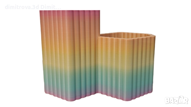 3D принтиран органайзер за бюро, снимка 1