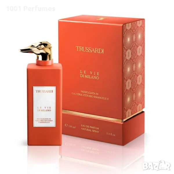 Унисекс парфюм Trussardi LE VIE DI MILANO EDP 100ml, снимка 1