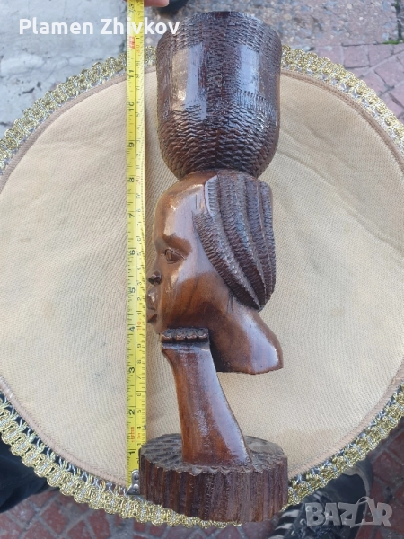 Пластика от сандалово дърво от Ангола , снимка 1