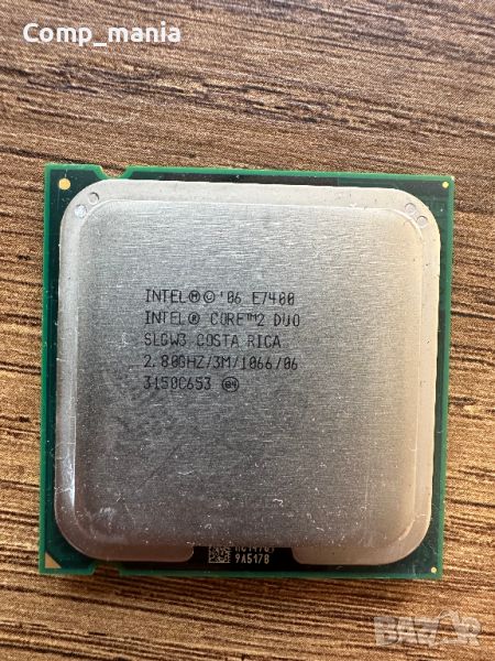 Процесор Intel Core 2 Duo E7400 2.8GHz LGA775, снимка 1