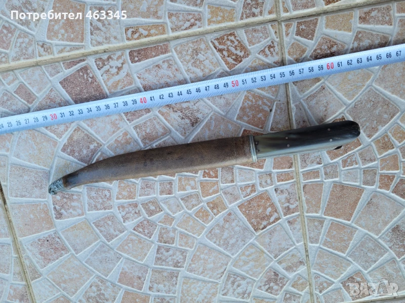 Ножа, кама, ятагановиден критски нож, бичак, снимка 1