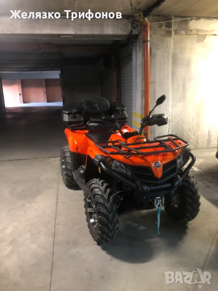 „CFMOTO 450L + куфар, лебедка, подгряване, регистрация, ГО — 12 000 лв, снимка 1