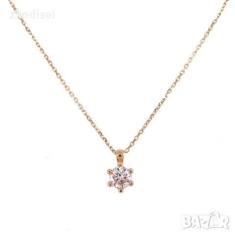 Златно колие 1,42гр. 40см. 14кр. проба:585 модел:33314-1, снимка 1