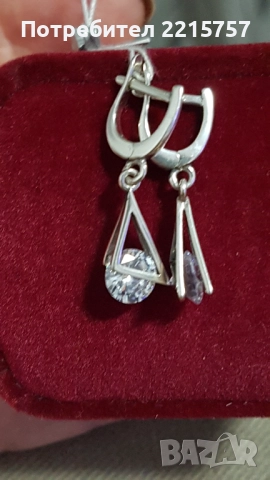 Нови,сребърни обеци и к-ти от Украина., снимка 5 - Обеци - 42293477