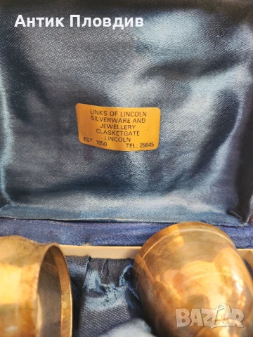 Винтидж комплект за кръщене от Links of Lincoln, снимка 3 - Други - 50780235
