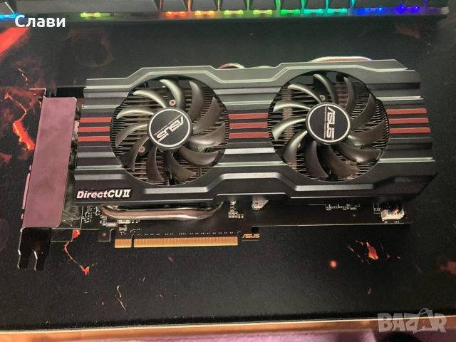 Видеокарта NVIDIA Asus GeForce GTX 660 2GB 192BIT GDDR5