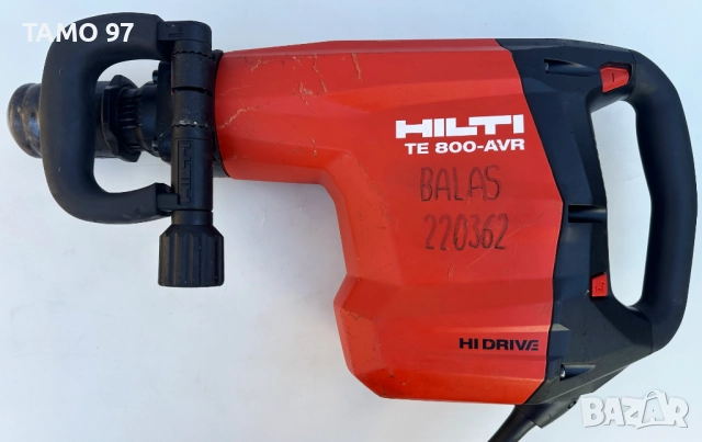Hilti TE 800-AVR - Мощен чист къртач 1850W 21J перфектен!, снимка 2 - Други инструменти - 52436330