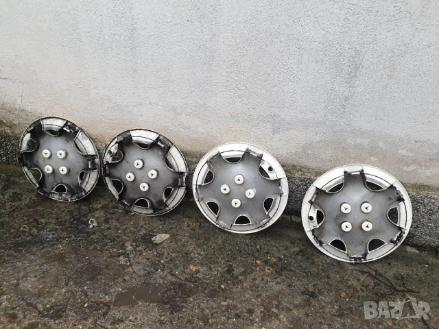 15“ Тасове за джанти бели Febi отлична прилика на алуминиеви , снимка 4 - Аксесоари и консумативи - 53592344