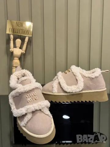 висок клас дамски обувки UGG miu miu , снимка 7 - Маратонки - 48529625