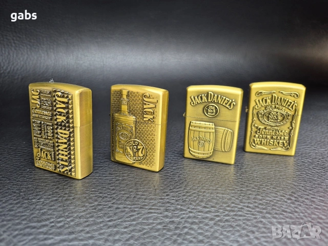 Комплект бензинови запалки Jack Daniel's, два цвята, снимка 7 - Запалки - 53176865