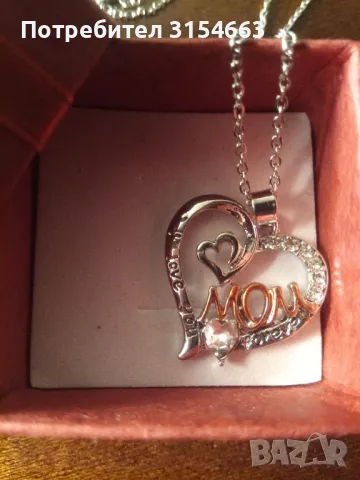 Колие с кристали , снимка 3 - Колиета, медальони, синджири - 50087379