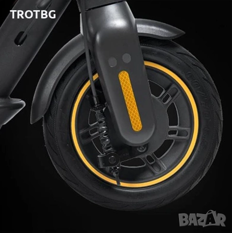 Предна безкамерна гума 60/70-6.5 с гел за Ninebot G30 Max електрически тротинетки, снимка 5 - Други спортове - 52533856