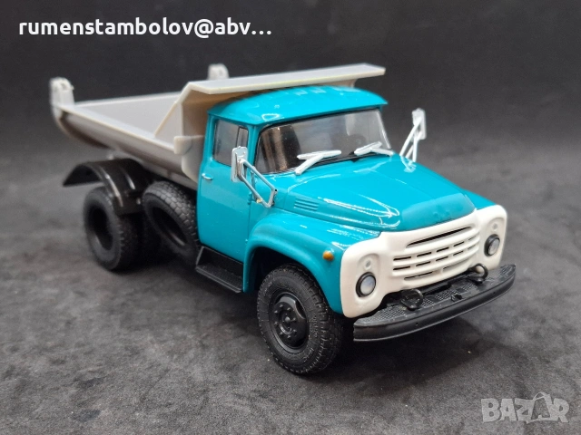ЗиЛ 130 ММЗ 555 - самосвал, Наши грузовики, 1:43, Нов, снимка 4 - Колекции - 53777750