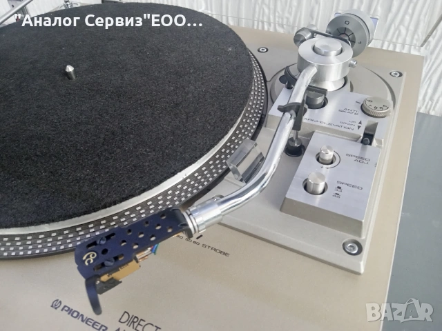 Грамофон PIONEER PL-518, снимка 8 - Грамофони - 54212266