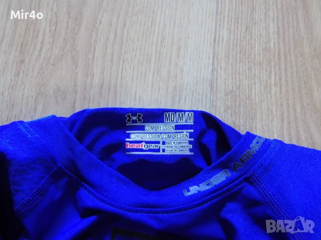 блуза under armour тениска худи горнище екип фанела оригинална спорт фитнес крос тренировка мъжка M, снимка 5 - Спортни дрехи, екипи - 43146394