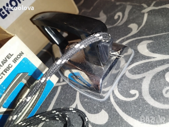 Ретро мини туристическа ютия , снимка 7 - Антикварни и старинни предмети - 33048241